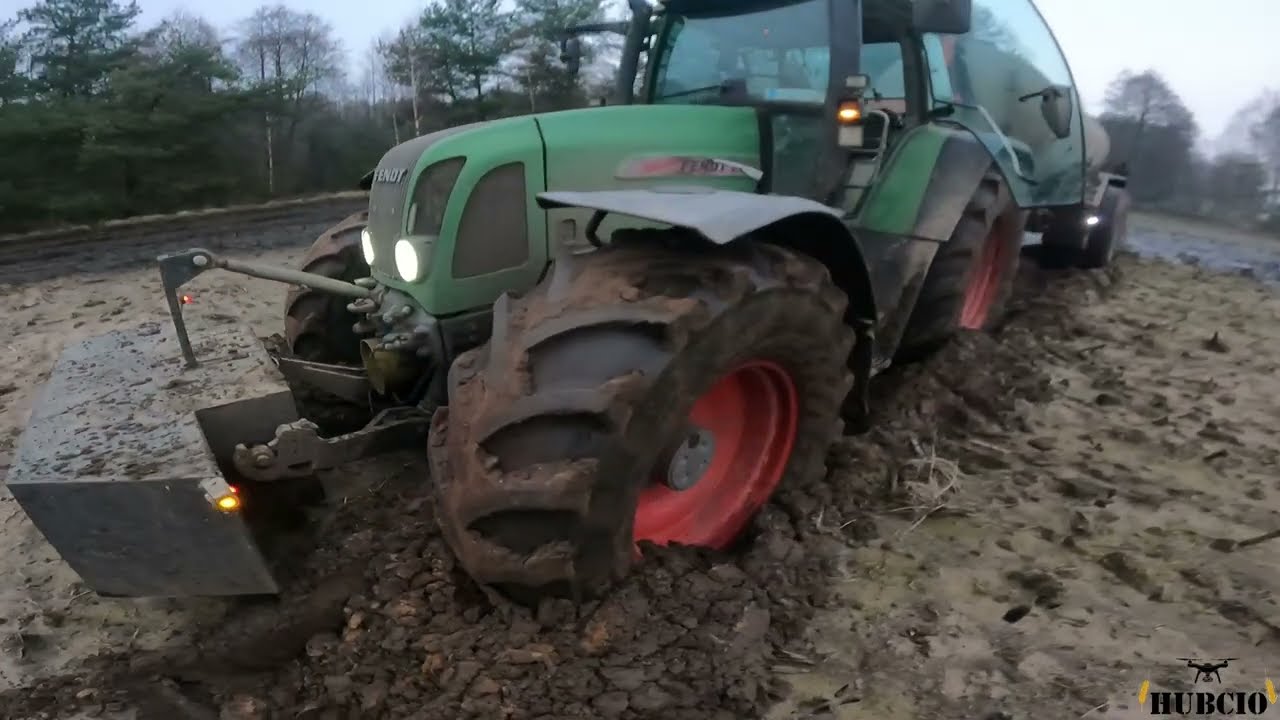 Wtopa Fendt 716 nie dał rady Beczka 18000