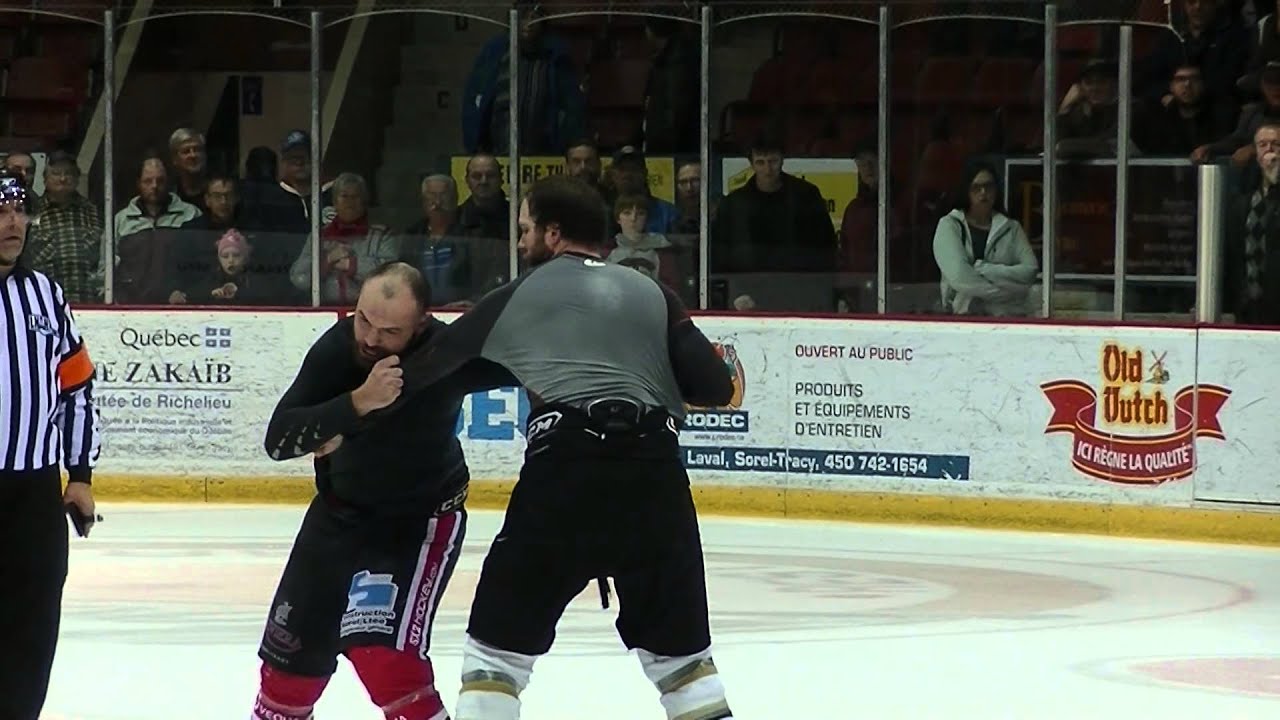 M&ecirc;l&eacute;e Fin de match (Sorel vs Jonqui&egrave;re) + David Chicoine vs Luis Tremblay