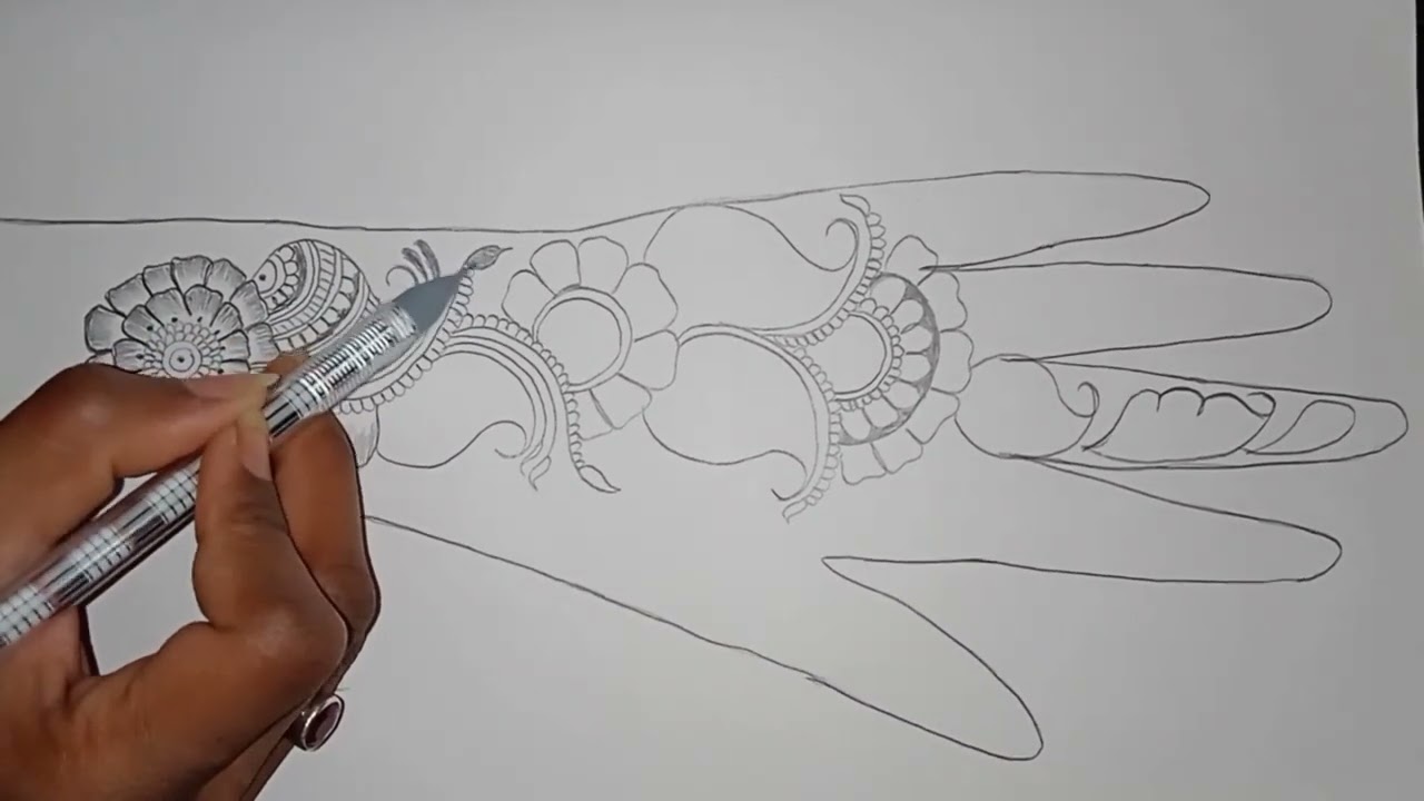 Mehndi design for beginners #mehndi #mehndiforbeginners #youtube #youtubevideo 