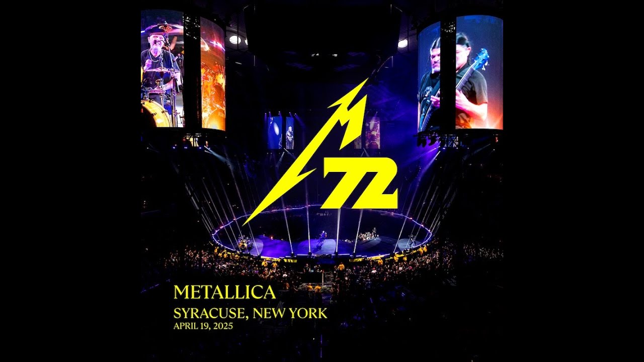 Metallica - 04 19 2025 - Syracuse, NY 🇺🇸 Live @ JMA Wireless Dome