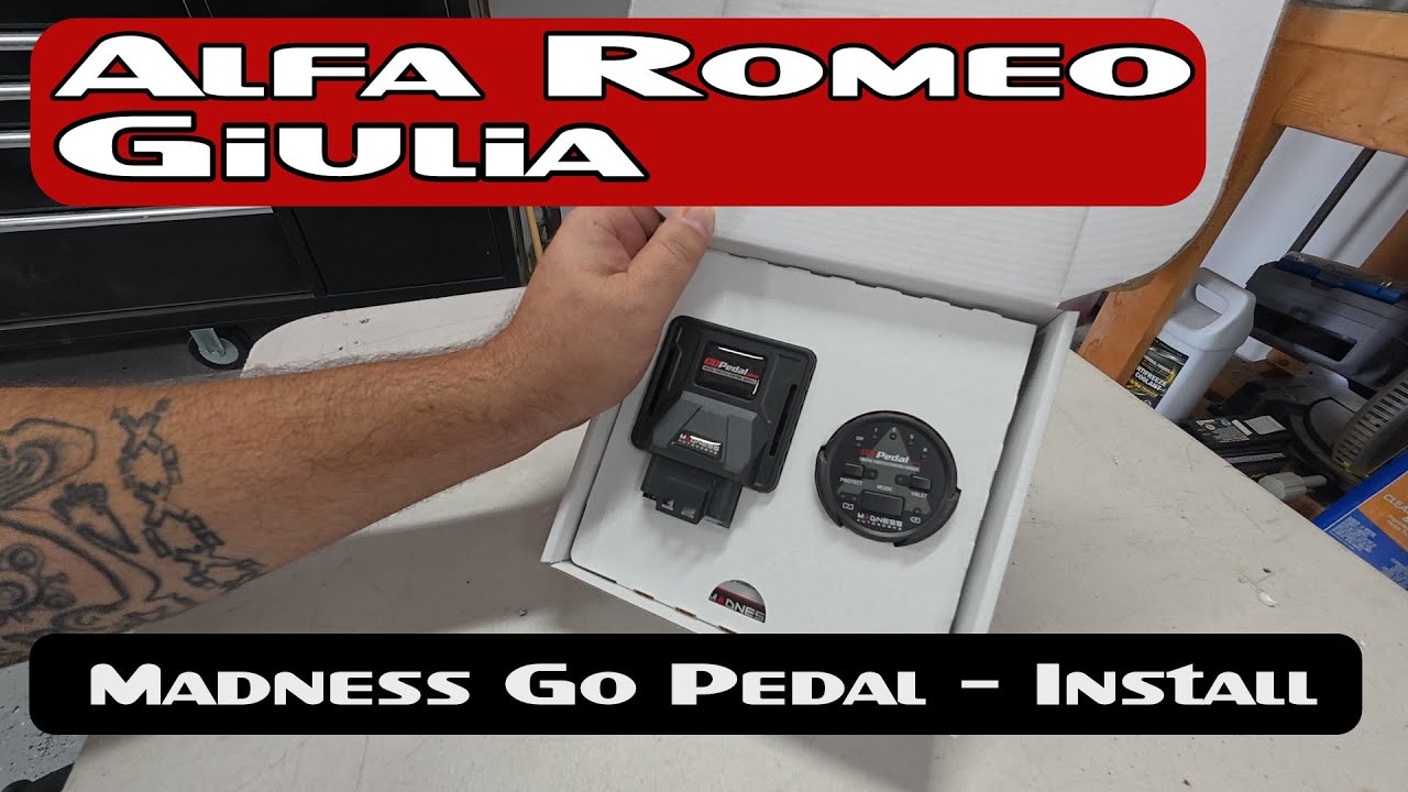 Alfa Romeo Madness Go Pedal - Install and Review - One of best Mods so Far