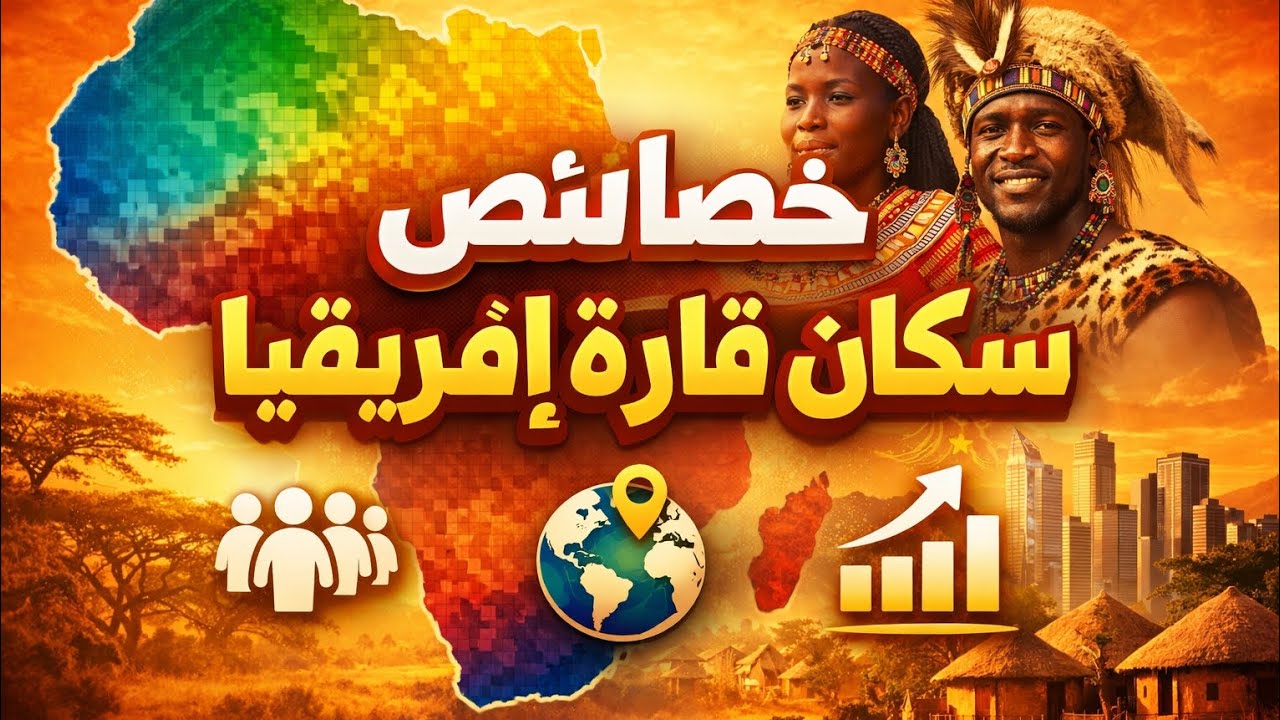 درس خصائص سكان قارة إفريقيا، الدرس الثاني أولى إعدادي2026 ( الجزء الأول ) مستر / مصطفى رضا 