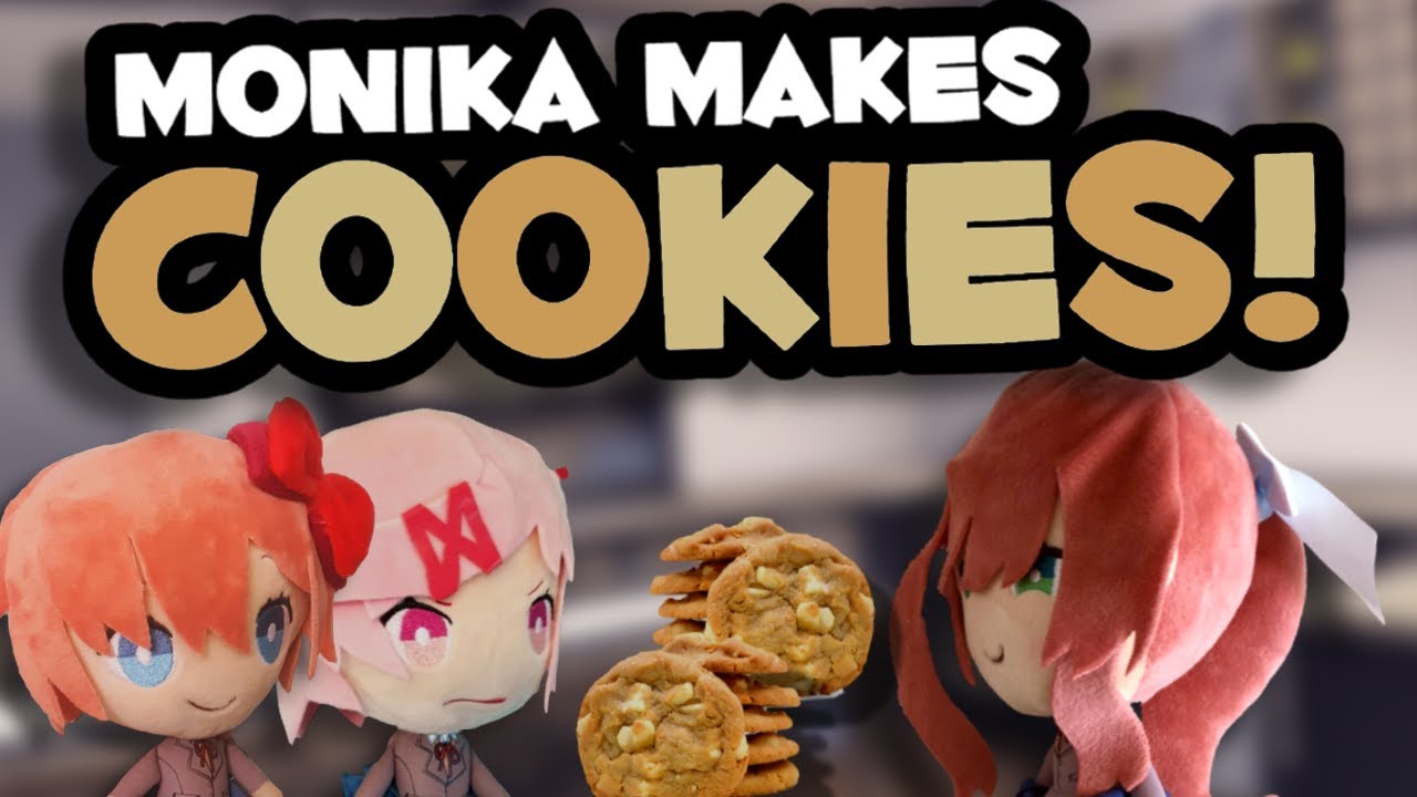 (DDLC Plush Short) Monika Makes Cookies!