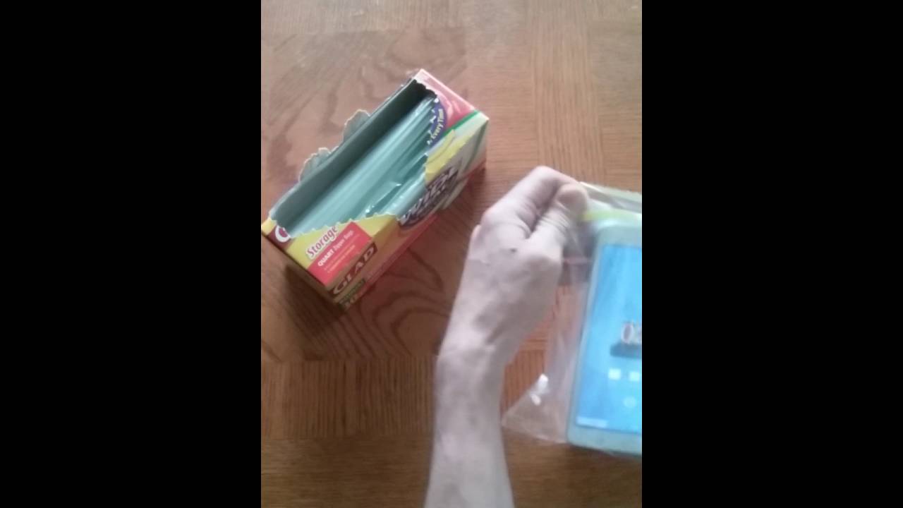 Cheap way to waterproof electronic devices