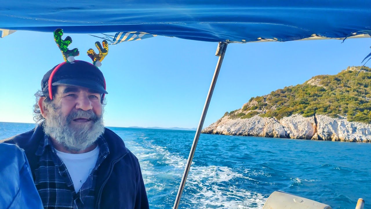Samos Greece - Captain Giannis-Return from Samiopoula-Σάμος Καπετάν Γιάννης Επιστροφή από Σαμιοπούλα