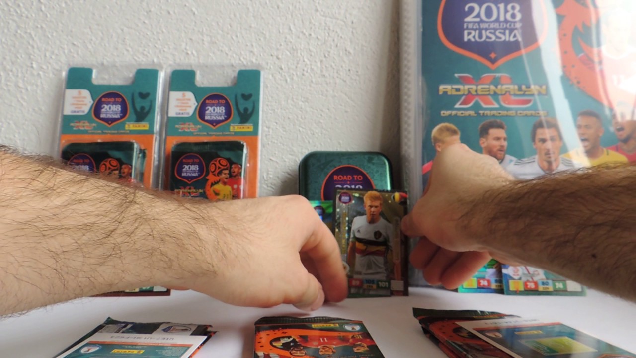 UNBOXING 3 BLISTRY BLISTERKI ROAD TO RUSSIA 2018