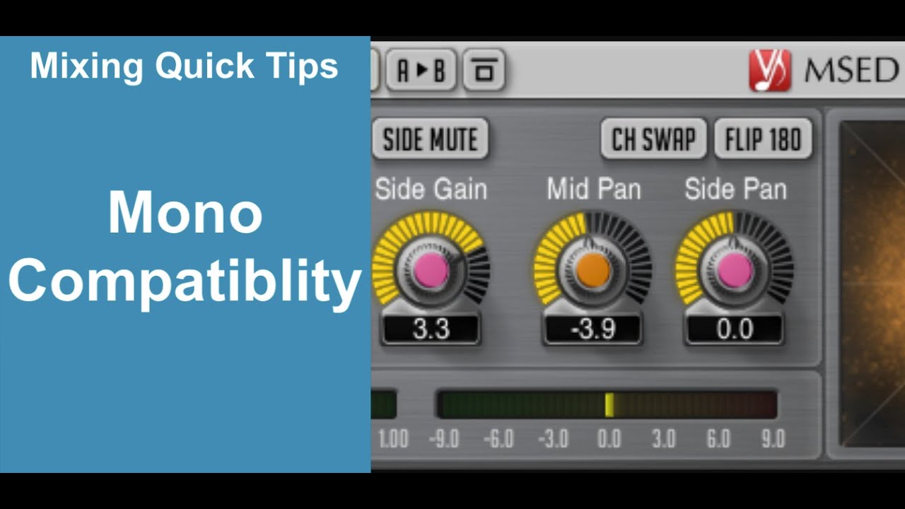 How I Improve Phase and  Mono Compatibility with FREE Voxengo MSED // Mixing Tips