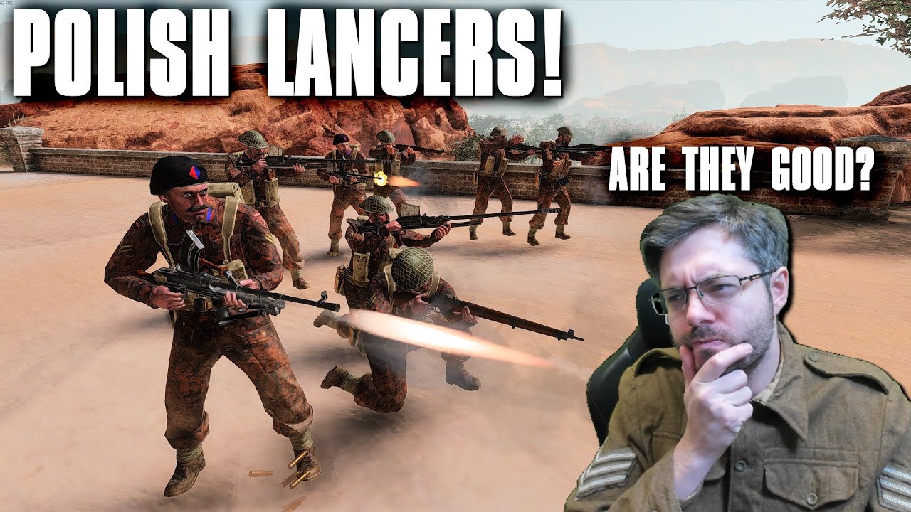 Polish Lancers! Are They Worth It? - 4v4 - Company of Heroes 3