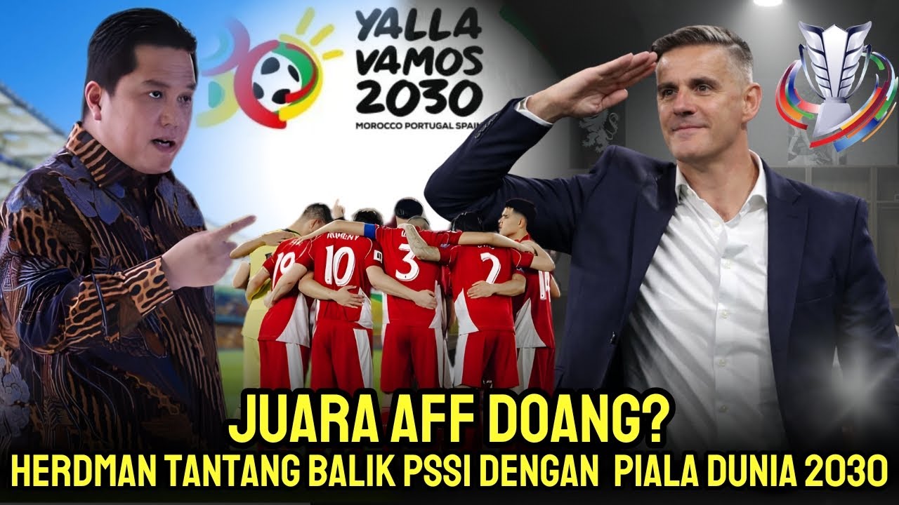 PENYATAAN MENGEJUTKAN! John Herdman Yakin Timnas Indonesia Lolos Piala Dunia 2030