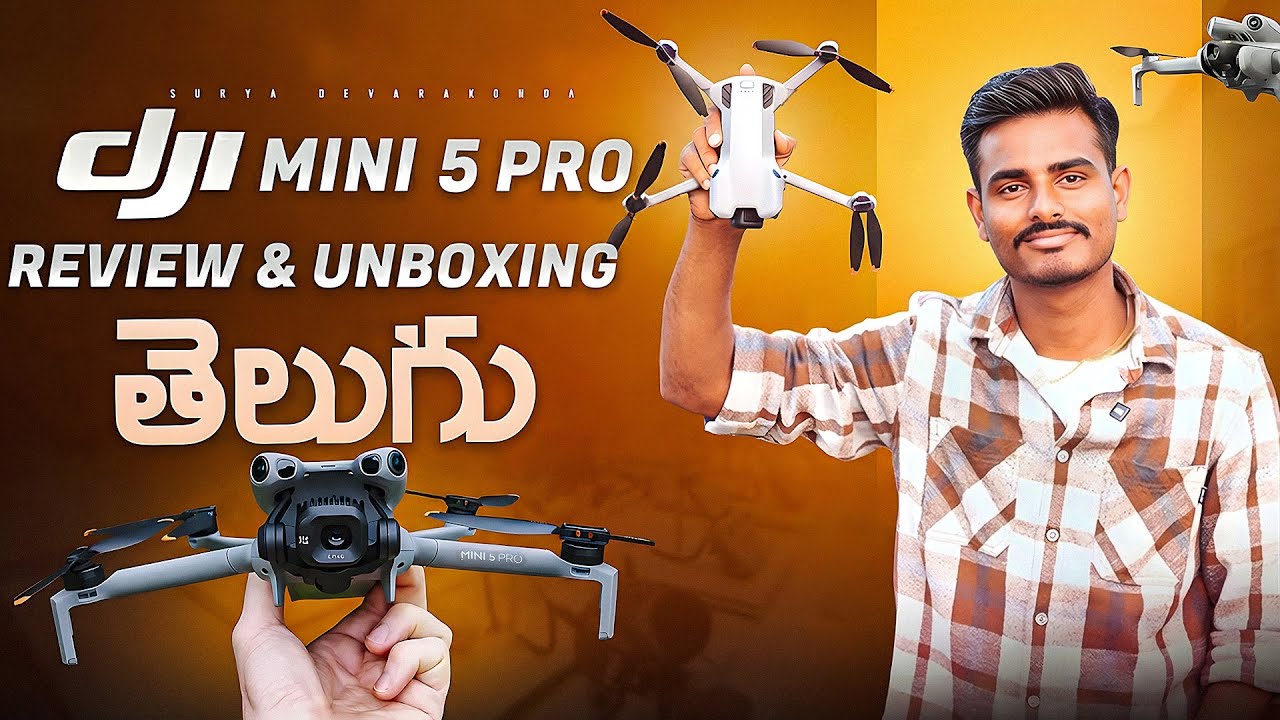 DJI MINI 5 PRO - Unboxing & Review in Telugu