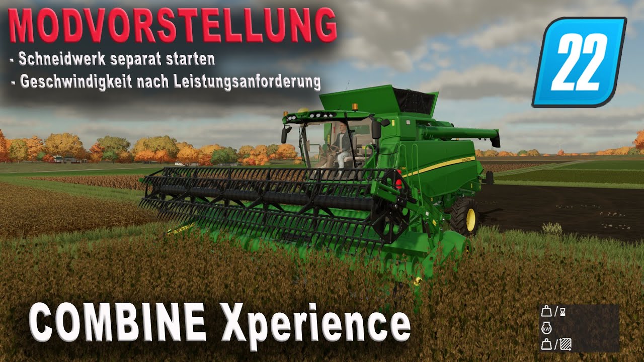 LS22 Modvorstellung - Combine XPerience - Realistischeres Dreschen [PC/MAC]