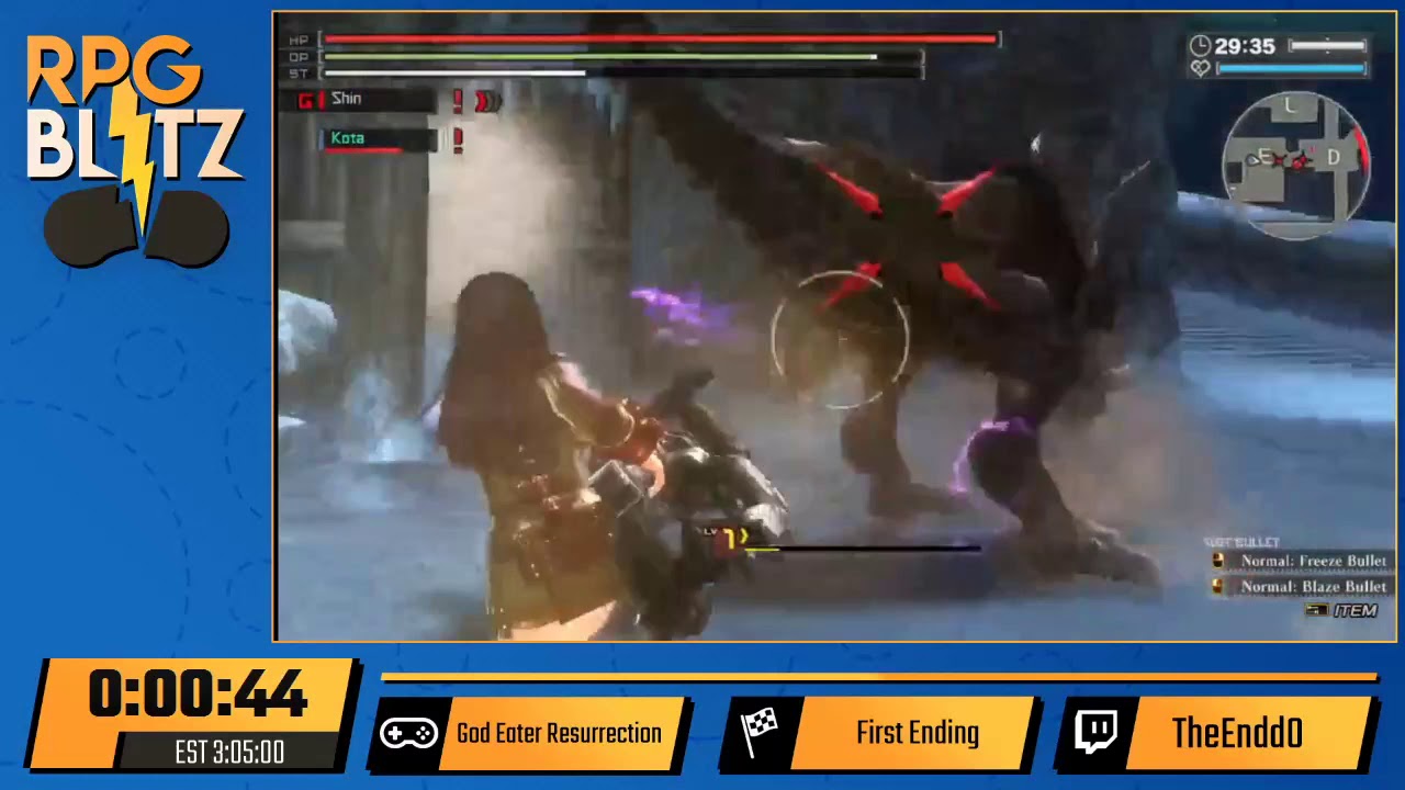 God Eater Resurrection First Ending by TheEndd - RPGBlitz2020