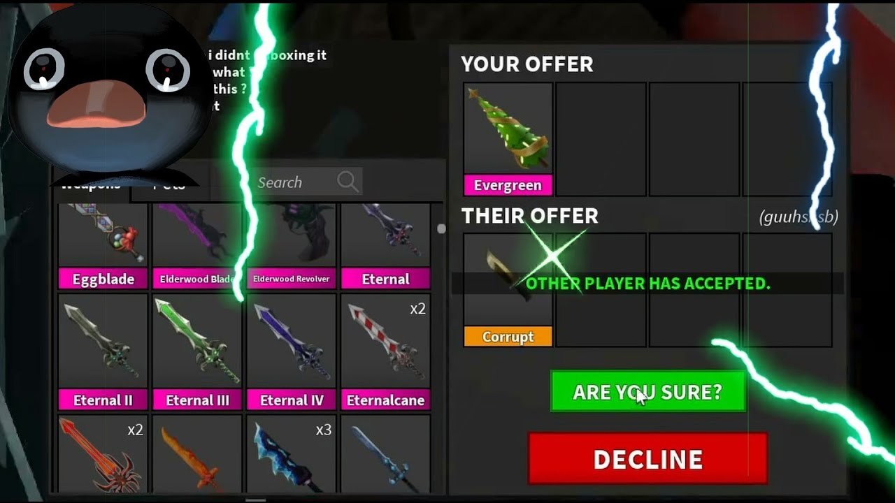 The craziest Trading video YET!!(mm2 trades #32!!)