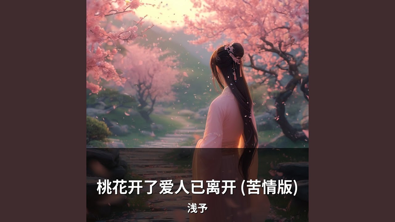桃花开了爱人已离开 (苦情版)