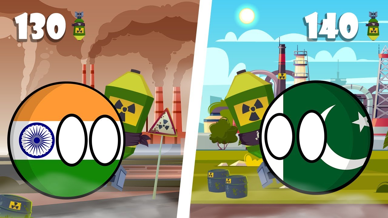 Countryballs by Number of Nuclear weapons | Countryballs Animation
