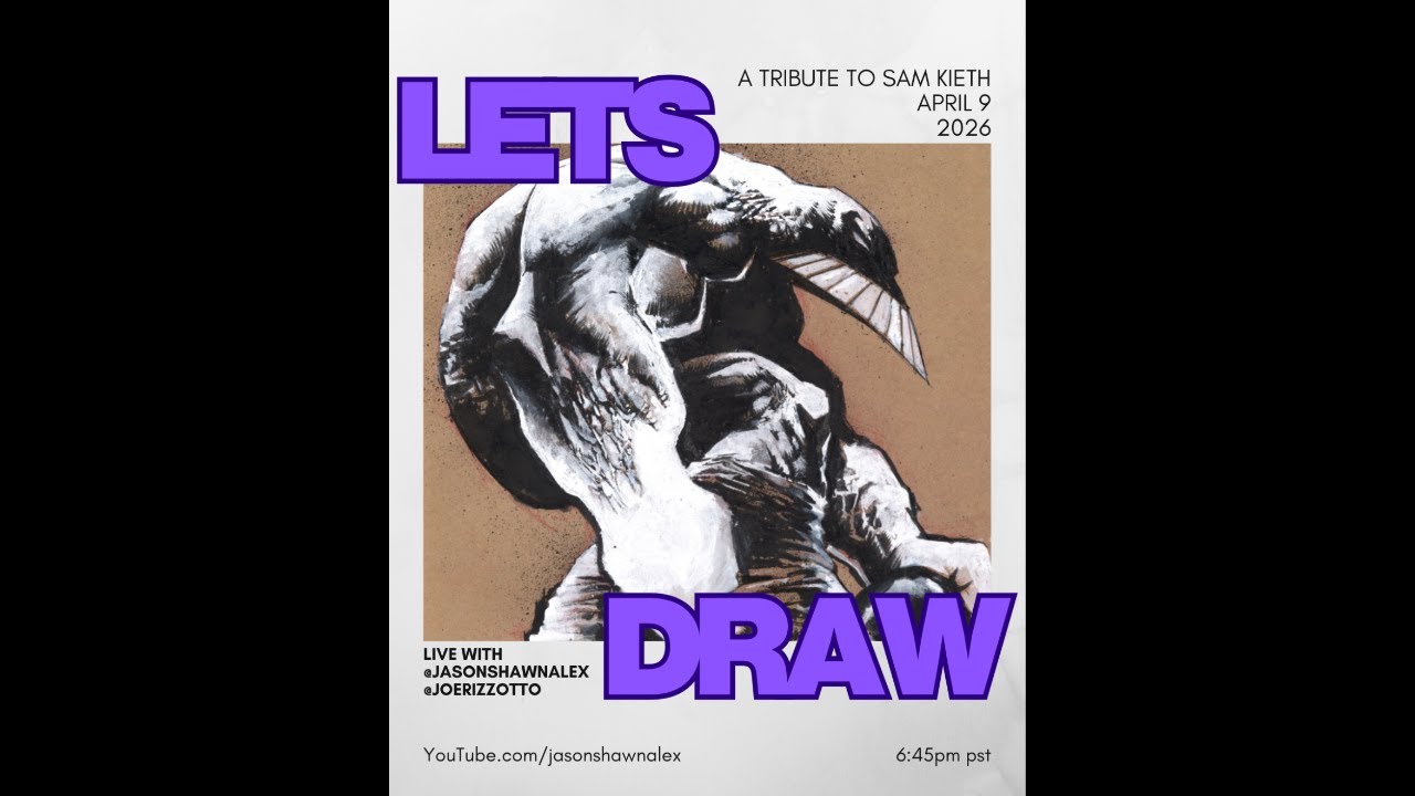 LET'S DRAW LIVE - THE MAXX (ДАНЬ УВАЖЕНИЯ СЭМУ КИТУ)