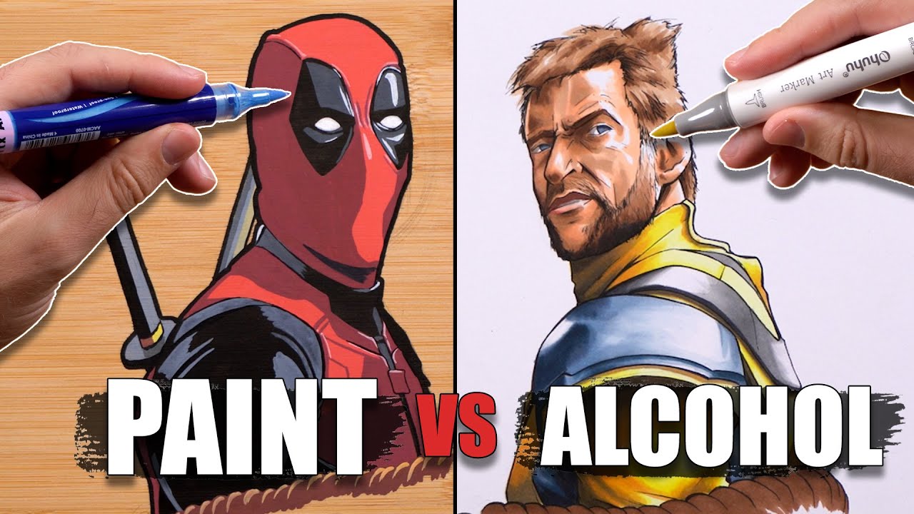 Paint markers vs Alcohol Markers - Which is WORTH IT..?