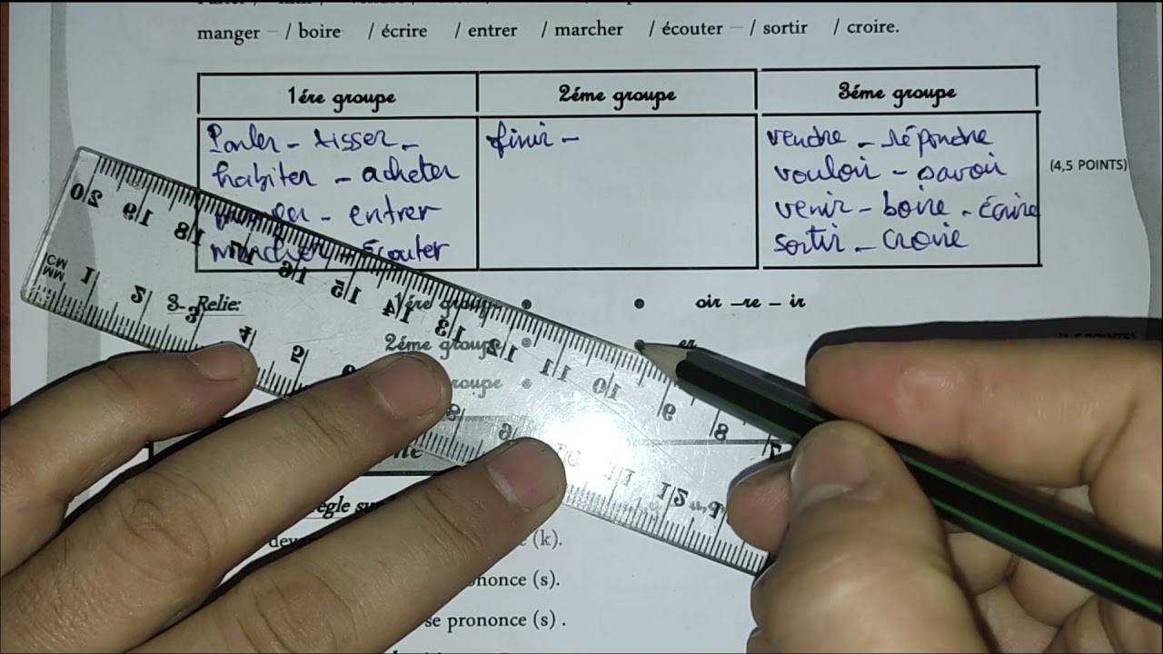 نموذج فرض محروس في اللغة الفرنسية المستوى الرابع ابتدائي الفترة الأولى الدورة الأولى