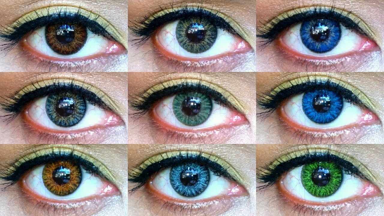 Air Optix Colors Contact Lens Review on Dark Brown Eyes All Colors
