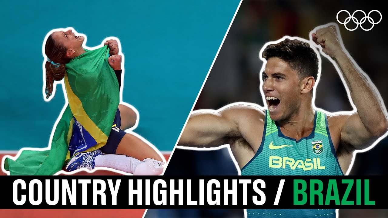 Brazil's 🇧🇷BEST moments at the Olympics!