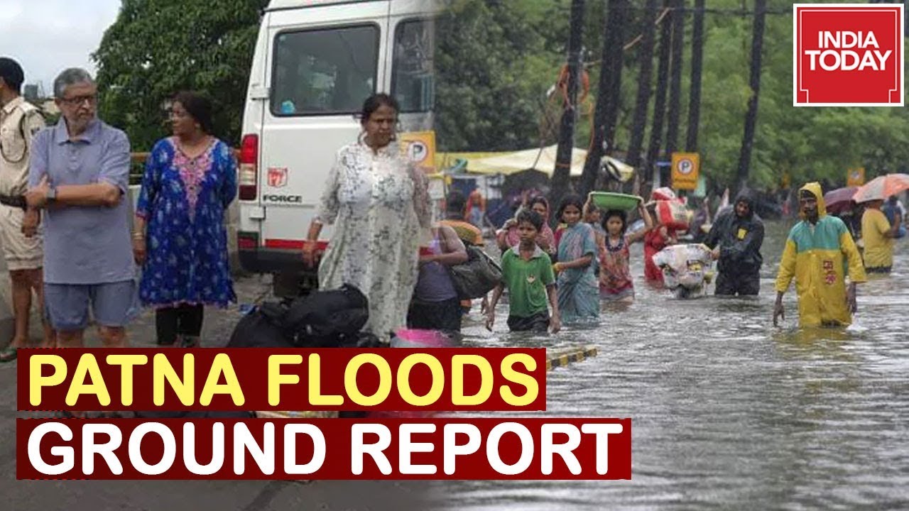 Heavy Rains Wreak Havoc In Bihar; Patna Worst Hit, Dy CM Sushil Modi & Family Rescued From Floods