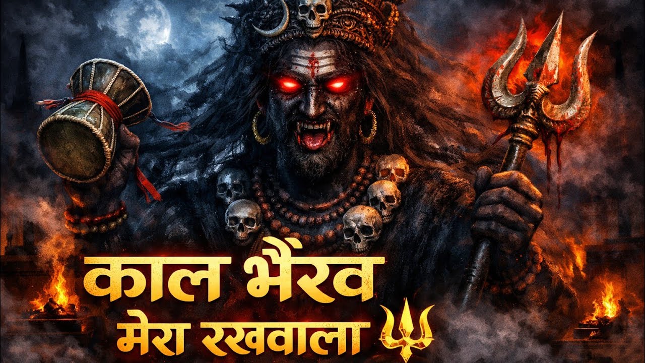 काल भैरव मेरा रखवाला 🔱 | Powerful Kaal Bhairav Bhajan | Om Kalbhairavaya Namah