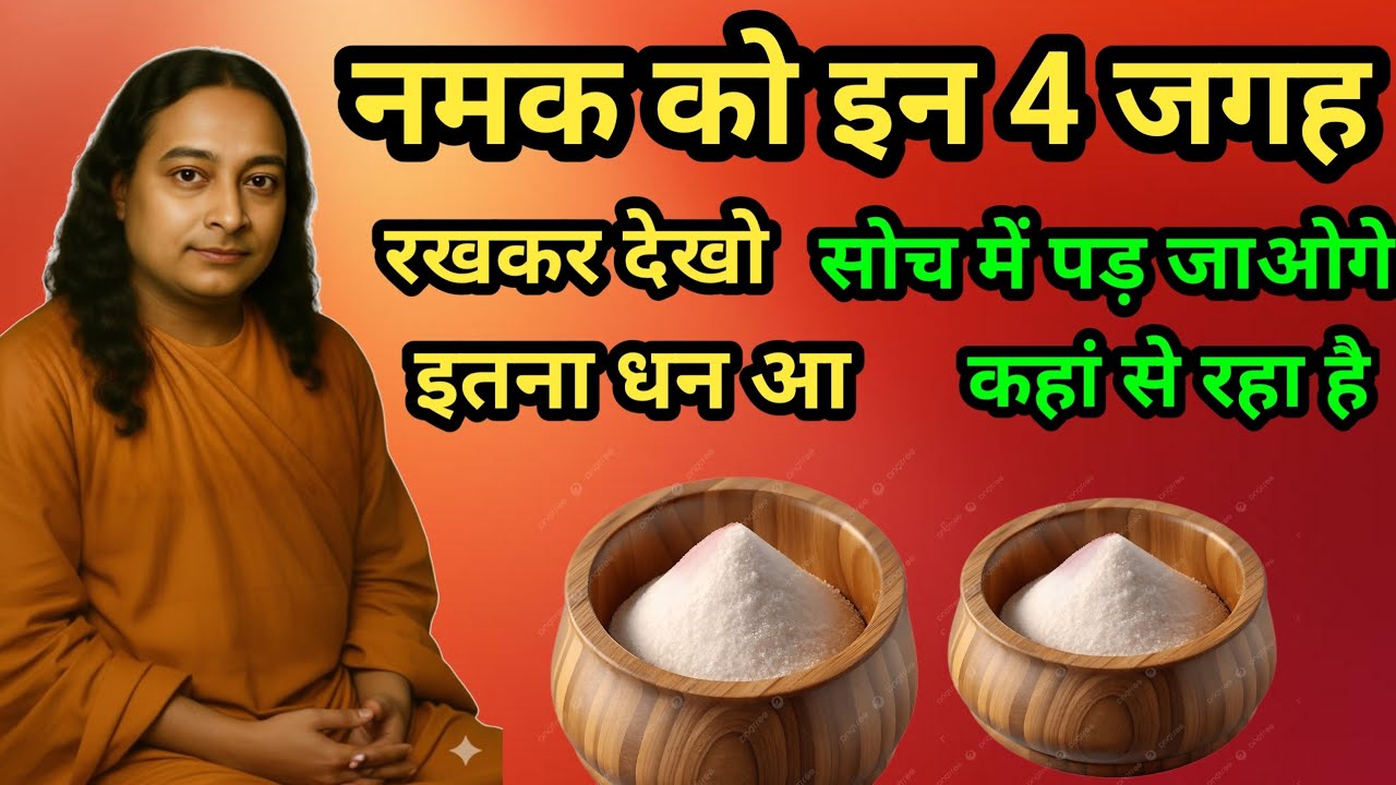 नमक और धन का गहरा रिश्ता ? जानिए 4 खास स्थान और रहस्य / करोड़पति बनने का रहस्य | Paramhans Yogananda