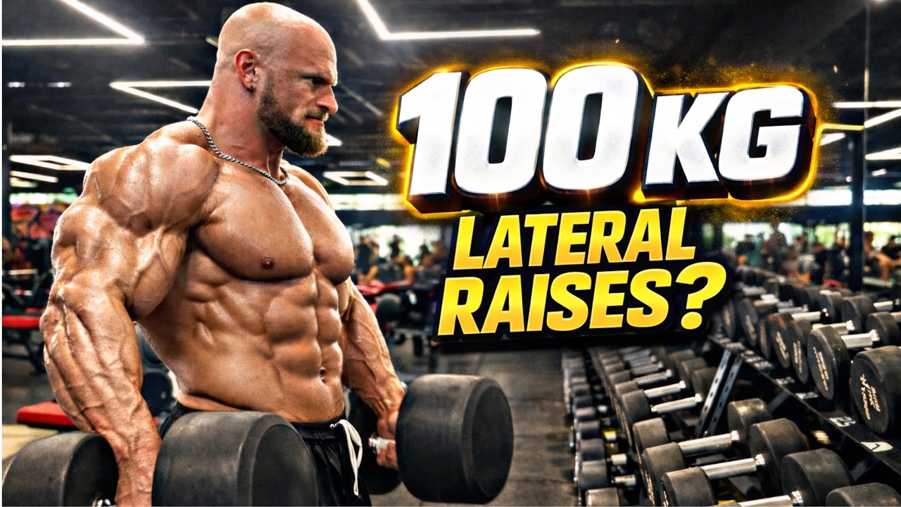 100kg Dumbbell LATERAL RAISES...Is This Even Possible?