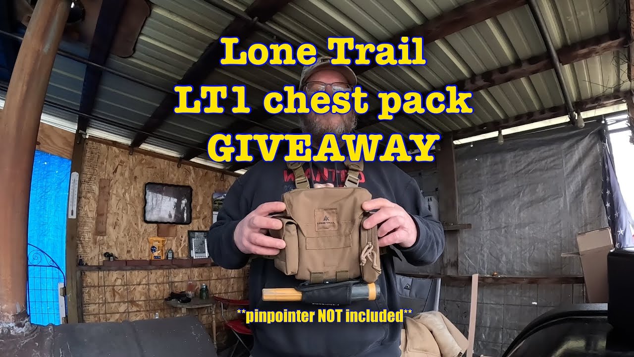 LONE TRAIL LT1 CHEST MOUNT PACK GIVEAWAY! #lonetrail #lonetraillt1