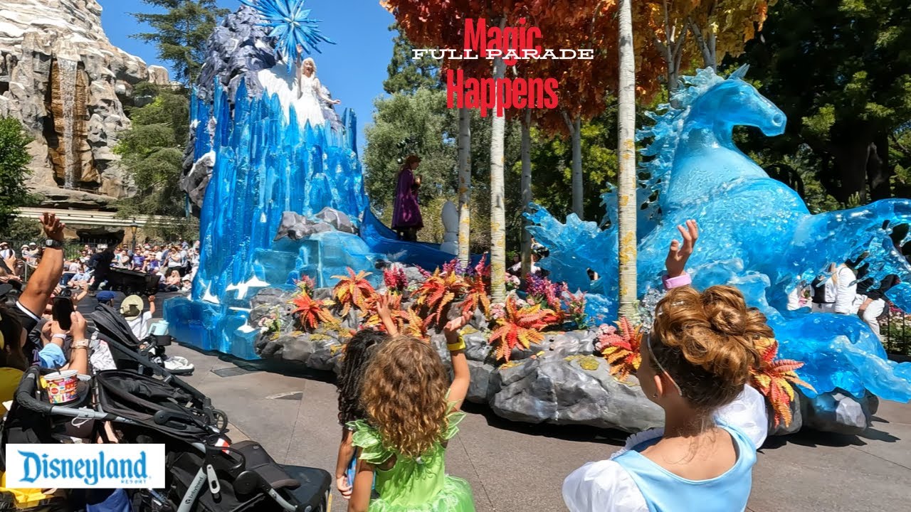 Experience the Magic Happens Parade at Disneyland