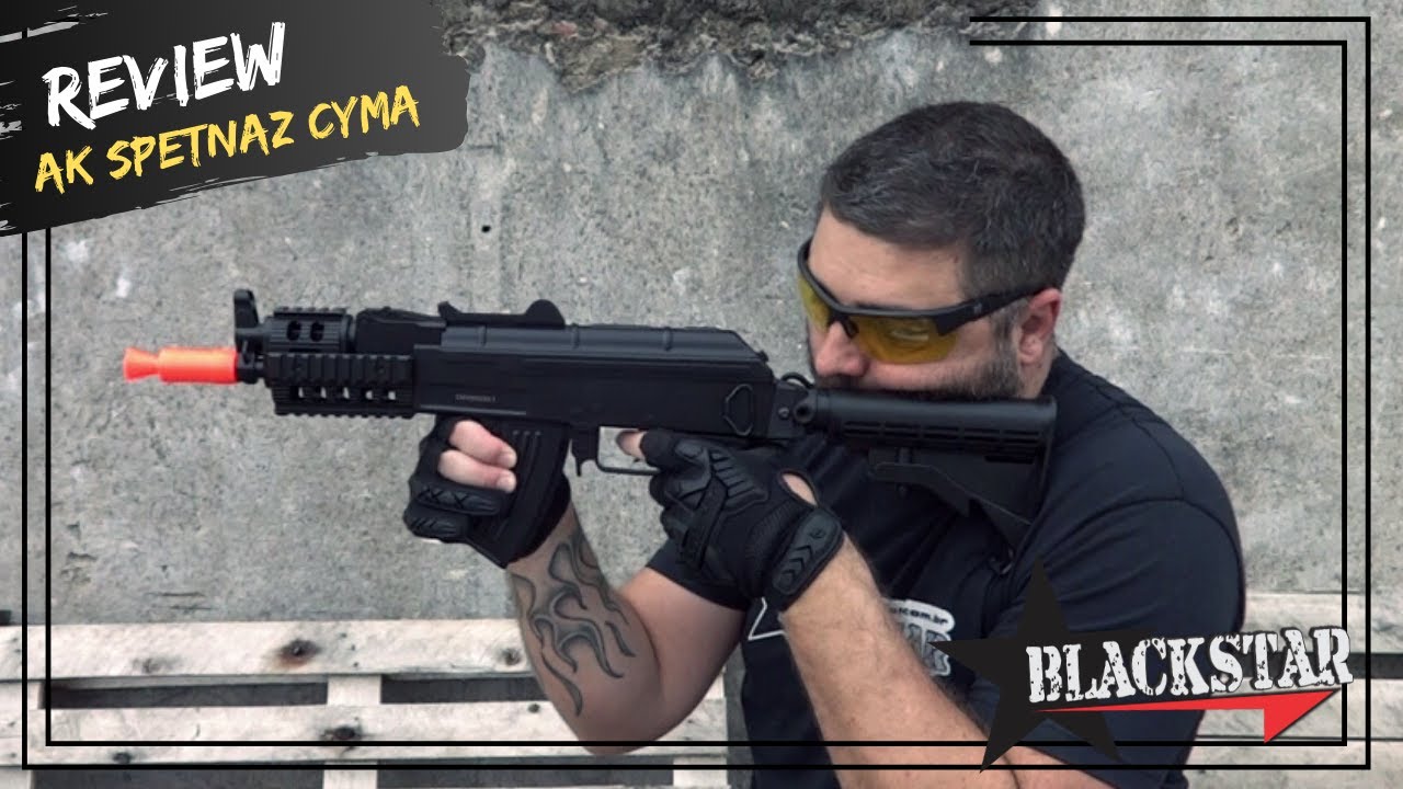 REVIEW - AEG AK Spetnaz Tact. Cyma Airsoft