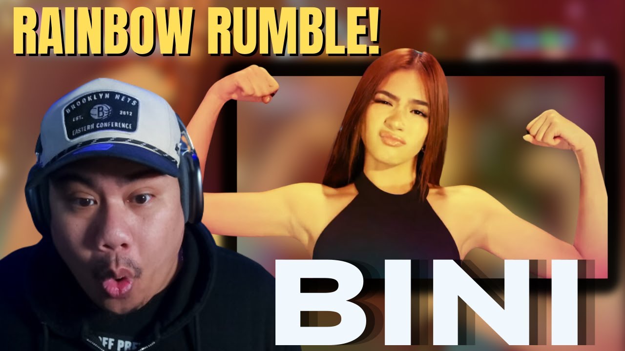 BINI AT RAINBOW RUMBLE PART 2 REACTION!