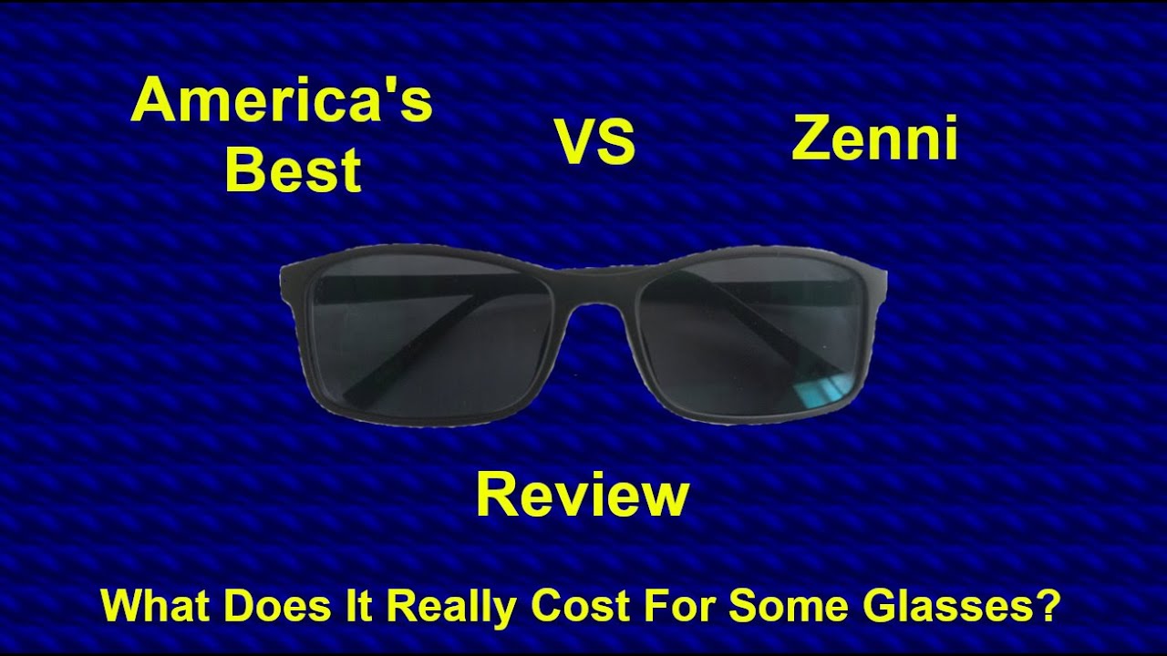 Сравнение очков America's Best и Zenni — сколько на самом деле стоят очки...
