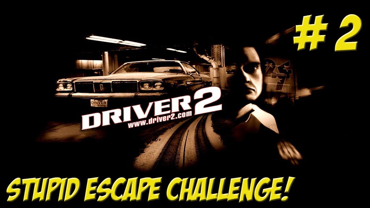 PSOne: Driver 2! Stupid Escape Challenge Part 2 - YoVideogames