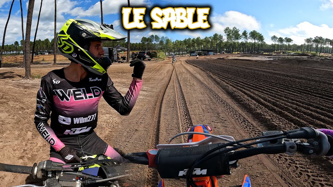 J'ESSAYE LE SABLE ! 🥵 BUD RACING TRAINING CAMP