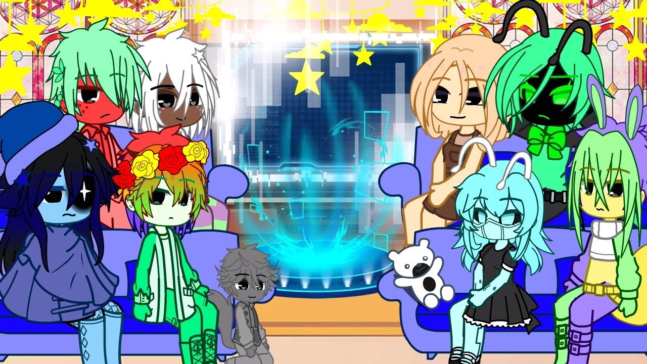 The main's react to video's // +Cosmo, Looey and Droney // Dandy's World // Do Playback Speed 2×