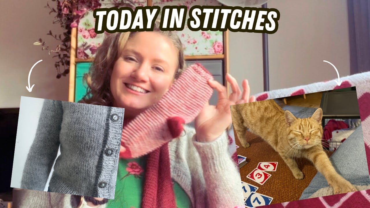 Today In Stitches | BREIMOJO KWIJT?!🧶& KERSTWENS 🎄| Haak- en breivlog #38
