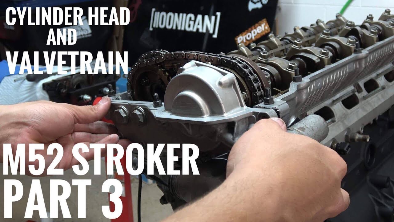 M52 STROKER BUILD PART 3  FINAL STEPS BEFORE IT GOES BACK IN THE CAR!