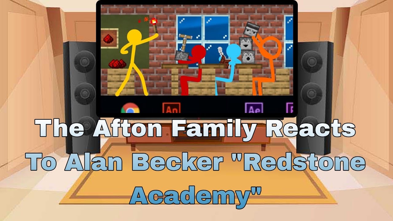 Afton Family Reacts To Alan Becker 
