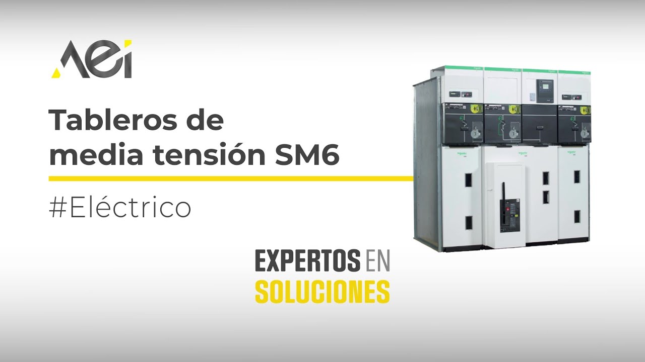 Tableros de media tensión SM6 - Schneider Electric