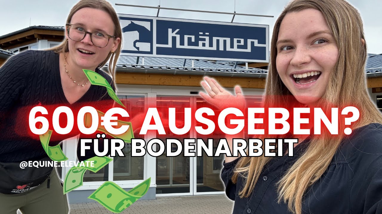 KRÄMER HAUL 🐴🛍️ BODENARBEIT MUST HAVES mit @Celina