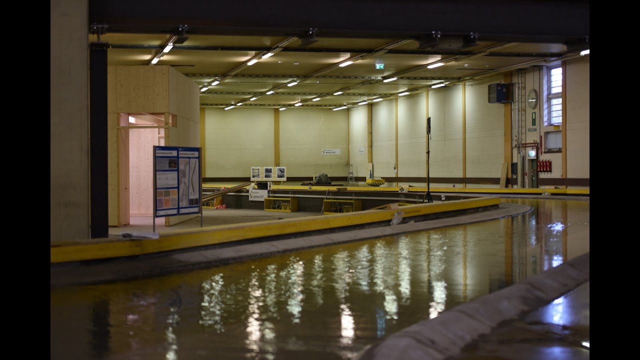 Rhesi - Wasserbauliche Modellversuche in Dornbirn