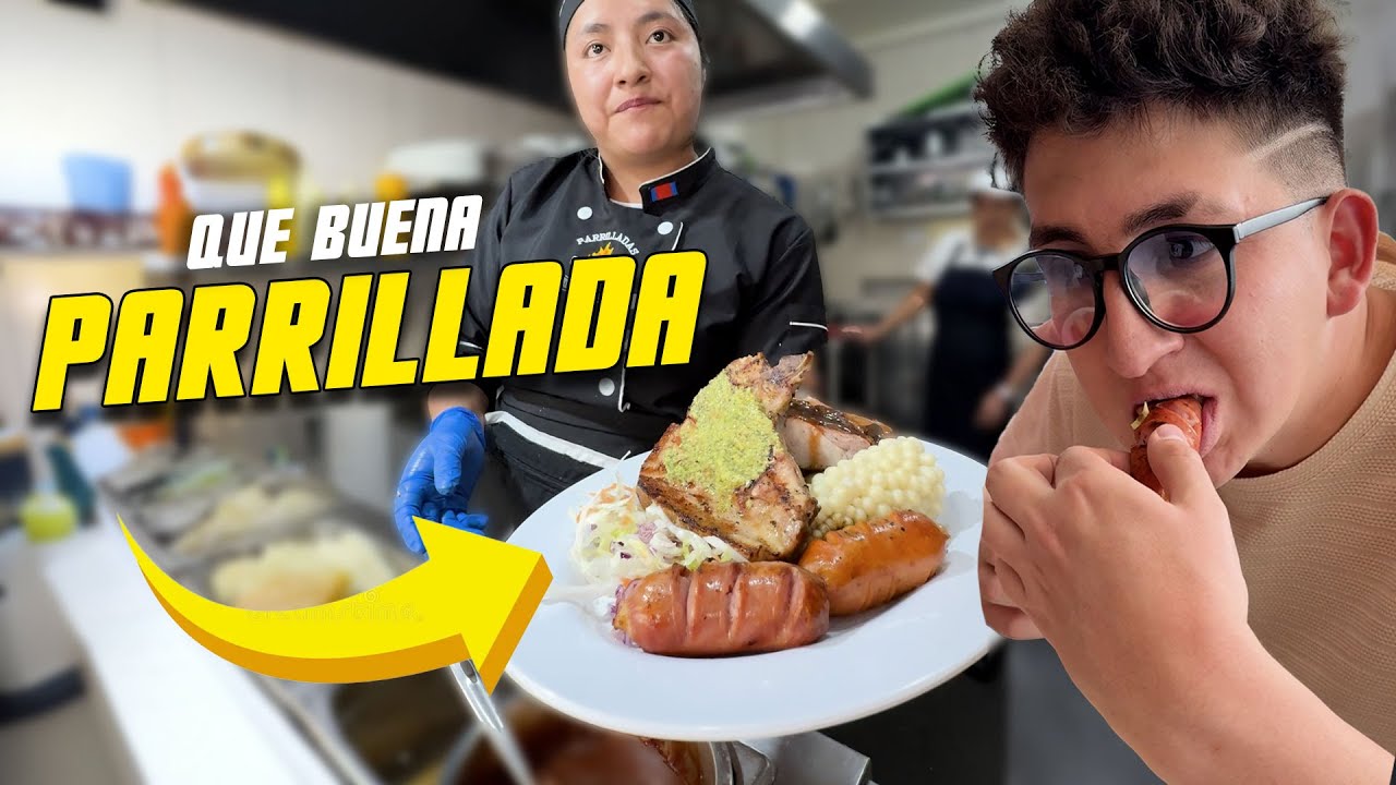 Este HUECA tiene las mejores PARRILLADAS de QUITO 😱🔥