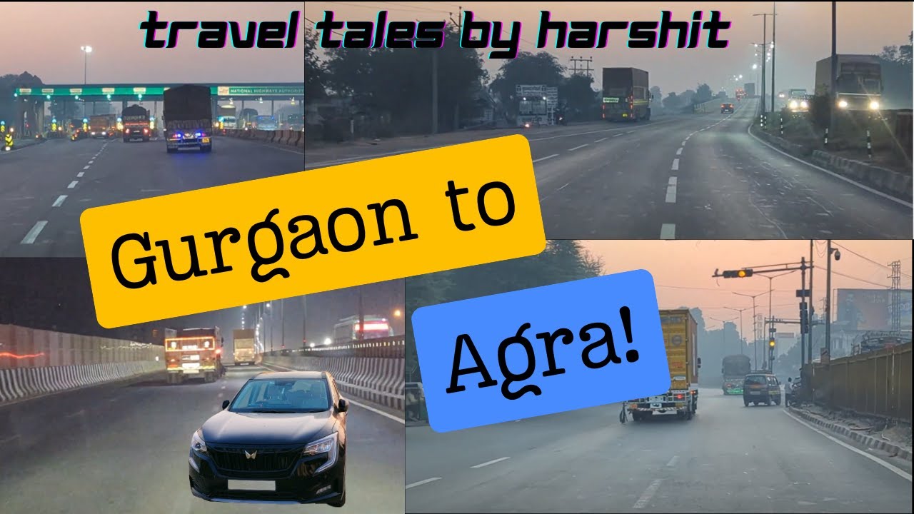 Road Trip from Gurgaon to Agra in My XUV 700 – Epic Journey!