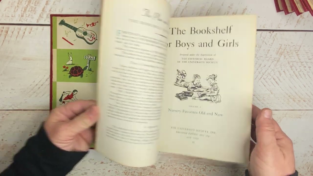 The Bookshelf for Boys and Girls (1950s/60s) | Full Series Overview & Look Into Volume 1