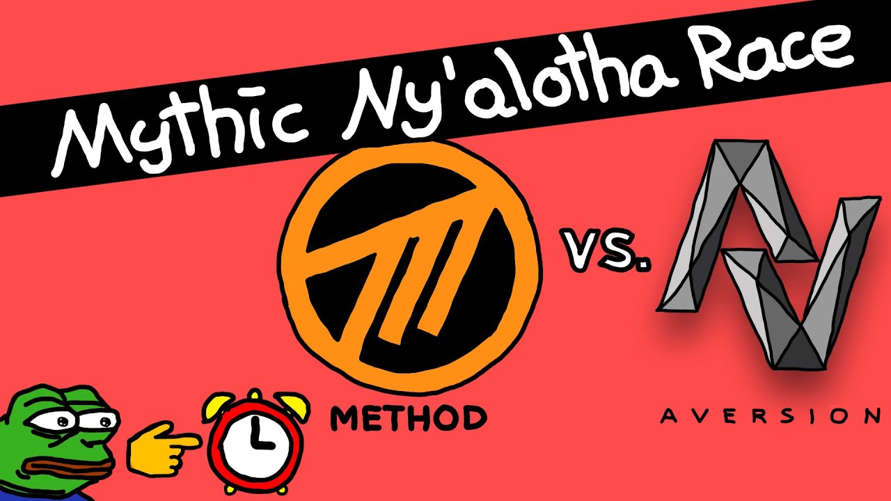 MYTHIC NY'ALOTHA in under 80 MINUTES | Method vs. Aversion Raidrace | Destruction Warlock PoV
