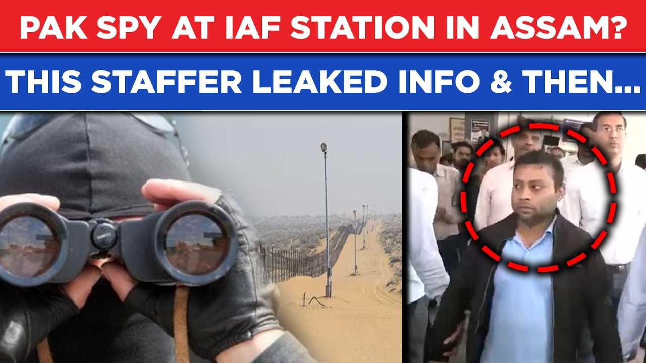 Pakistani Spy At Indian Air Force Station In Assam? This Man Leaked Sensitive Information & Then...