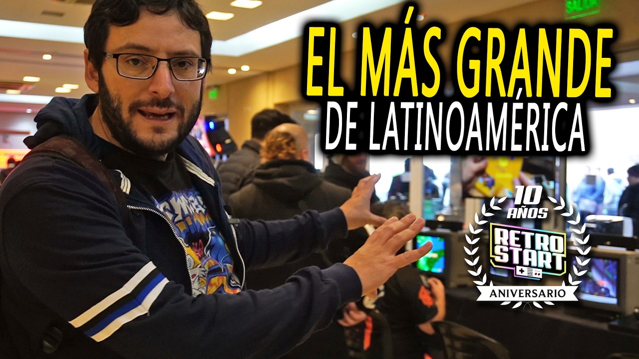 El evento M&Aacute;S GRANDE de videojuegos retro de ARGENTINA (&iquest;y Latinoam&eacute;rica?) RETRO START 2025