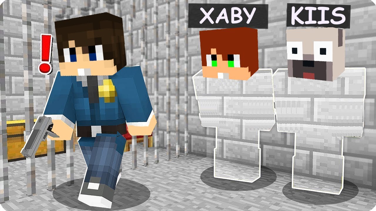 NOOB ÉS PRO BÖRTÖN BÚJÓCSKA A MINECRAFTBAN!