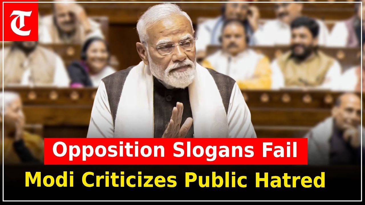 PM Modi Slams Opposition: “Modi Teri Kabr Khudegi, Mohabbat Ki Dukan” in Rajya Sabha